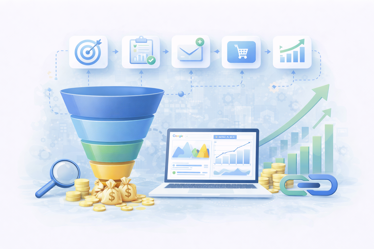 Onze marketing funnel aanpak